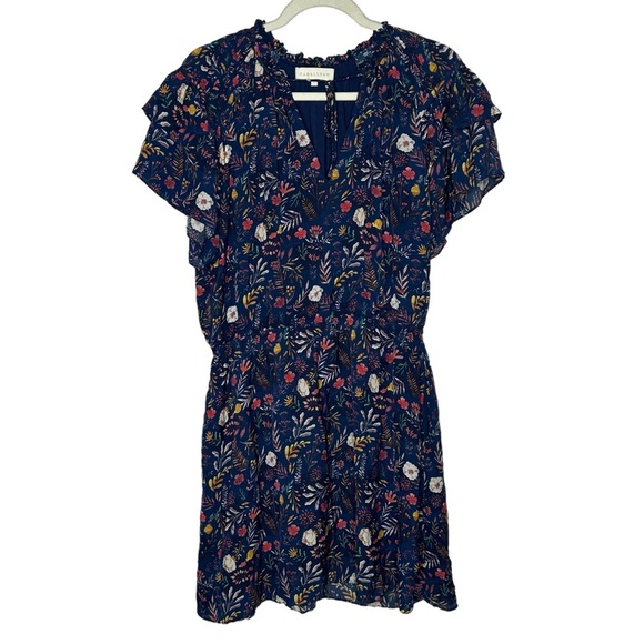 Caballero Floral Navy Mini Dress - Picture 6 of 16